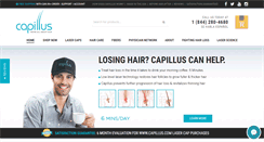 Desktop Screenshot of capillus.com