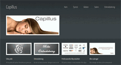 Desktop Screenshot of capillus.se