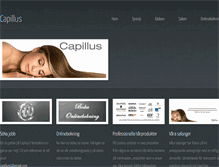 Tablet Screenshot of capillus.se